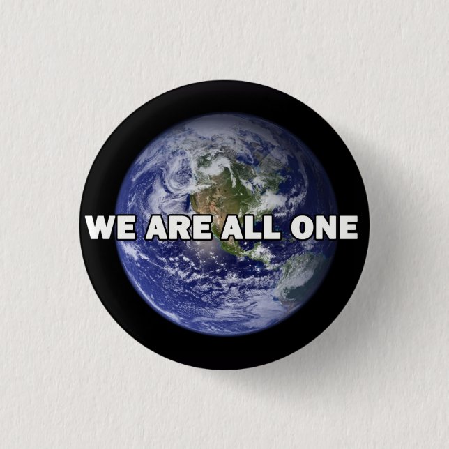 Badge Rond 2,50 Cm Nous Sommes Tous Un 025 (Devant)