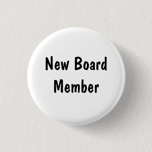 Badge Rond 2,50 Cm Nouveau membre du conseil