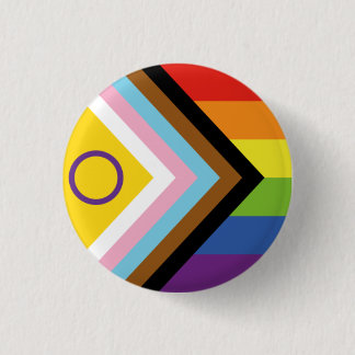 Badge Rond 2,50 Cm Nouvelle insigne de fierté progressive