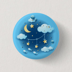 Badge Rond 2,50 Cm Nuit des rêves