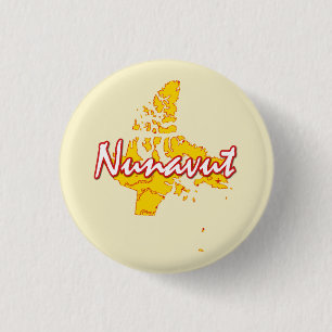 Badge Rond 2,50 Cm Nunavut