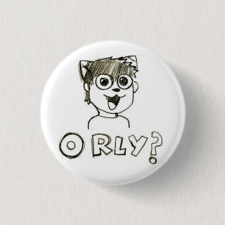 Badge Rond 2,50 Cm O RLY ? Bouton