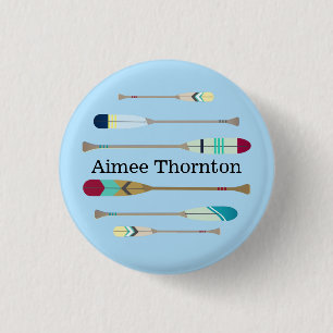 Badge Rond 2,50 Cm Oars ronds de style Vintage