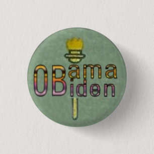 Badge Rond 2,50 Cm Obama/bouton de Biden petit