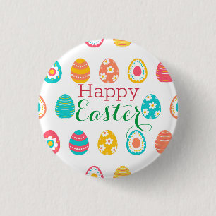 Badge Rond 2,50 Cm Oeuf de Pâques mignon