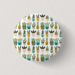Badge Rond 2,50 Cm OEuvre murale plante