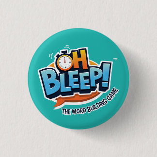Badge Rond 2,50 Cm Oh bip ! Turquoise du bouton 1,25" (course