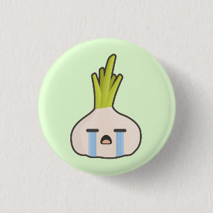 Badge Rond 2,50 Cm Oignon de Kawaii