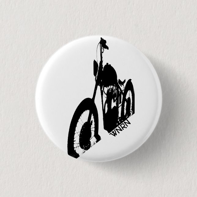 Badge Rond 2,50 Cm Ombre de couperet (Devant)