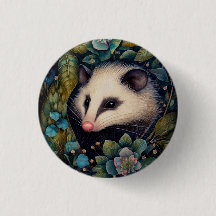 Opossum dans le bouton Brambles