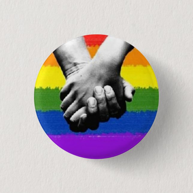 Badge Rond 2,50 Cm Orgueil LGBT (Devant)