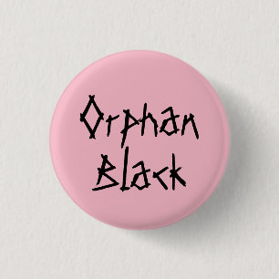 Badge Rond 2,50 Cm Orphan Black tv nom de l'émission dans la police e