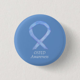 Badge Rond 2,50 Cm OSFED (Trouble Alimentaire) Sensibilisation Épine