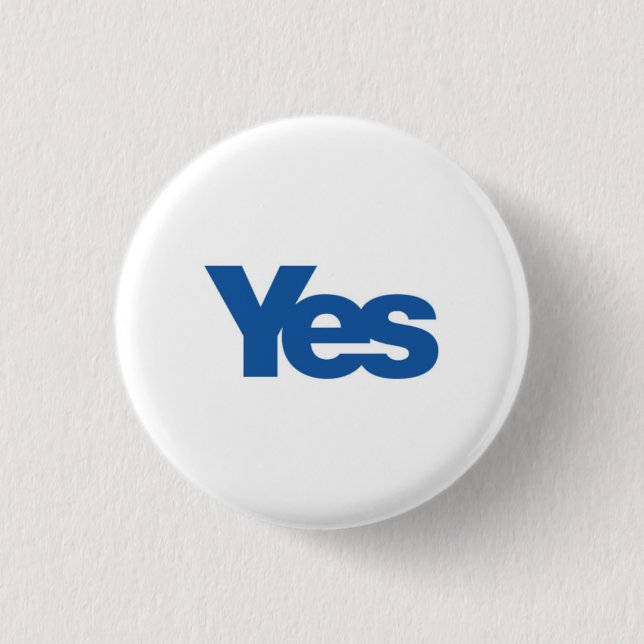 Badge Rond 2,50 Cm Oui (Devant)