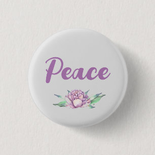 Badge Rond 2,50 Cm paix