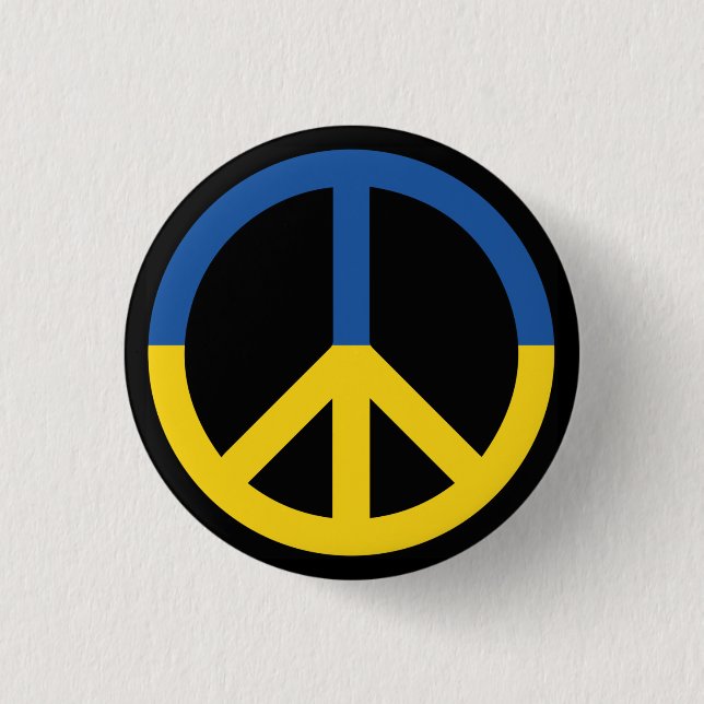 Badge Rond 2,50 Cm paix 2 (Devant)