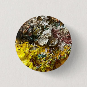 Badge Rond 2,50 Cm Palette de l'artiste #1