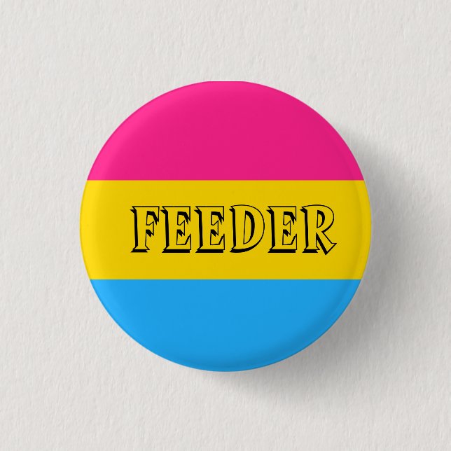 Badge Rond 2,50 Cm Pansexual + Pin de conducteur (Devant)