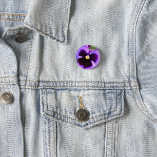 Badge Rond 2,50 Cm Pansy