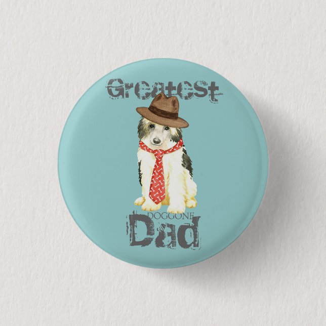 Badge Rond 2,50 Cm Papa poudrière (Devant)
