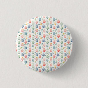 Badge Rond 2,50 Cm Pâques Egg Pastel Serenade