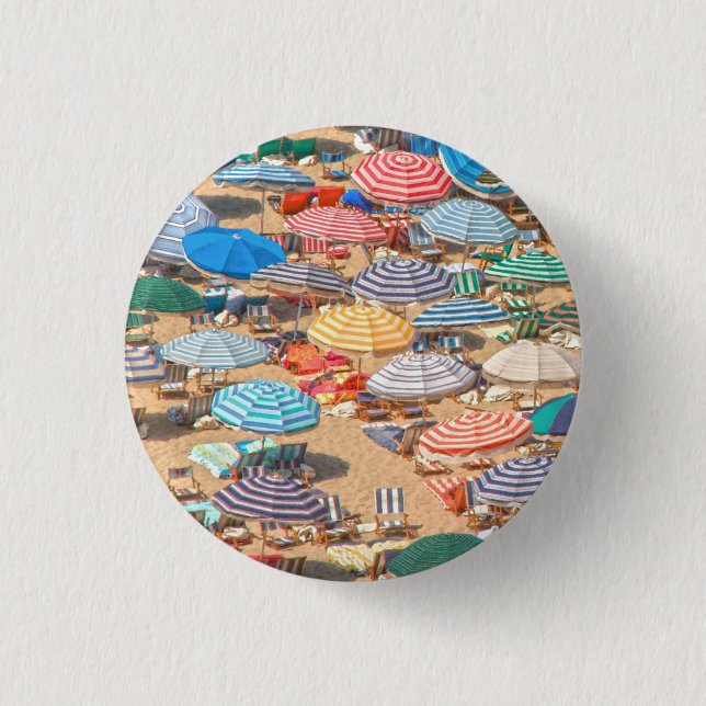Badge Rond 2,50 Cm Parapluie 1 (Devant)