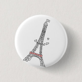 Badge Rond 2,50 Cm Paris