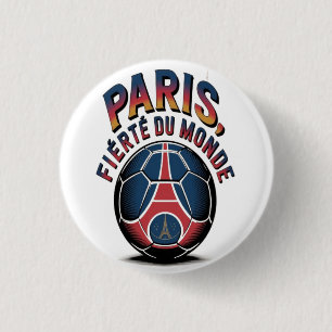 Badge Rond 2,50 Cm Paris féroce du Monde