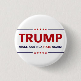 Badge Rond 2,50 Cm Parodie de Donald Trump