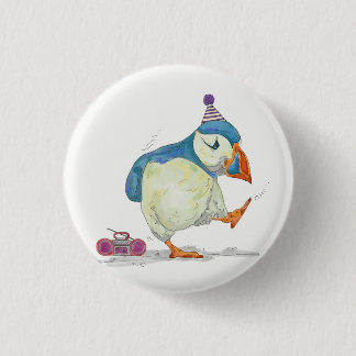 Badge Rond 2,50 Cm Partie de macareux