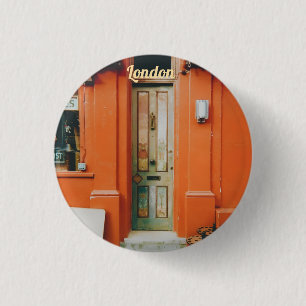 Badge Rond 2,50 Cm Pas de Notting Hill, Londres, Royaume-Uni