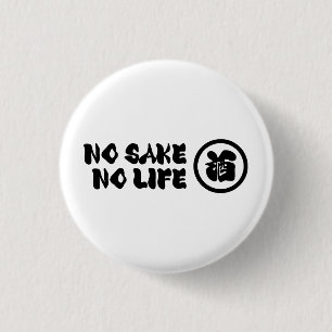 BADGE ROND 2,50 CM PAS DE VIE SAINE
