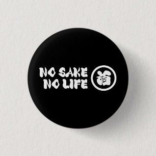 BADGE ROND 2,50 CM PAS DE VIE SAINE