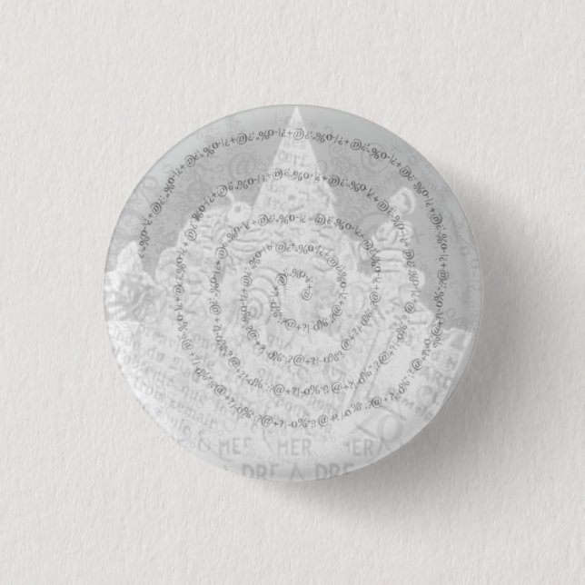 Badge Rond 2,50 Cm Patanihilisme Gidouille Épingle : Bouton (Devant)