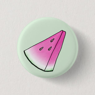 Badge Rond 2,50 Cm Pâte de melon
