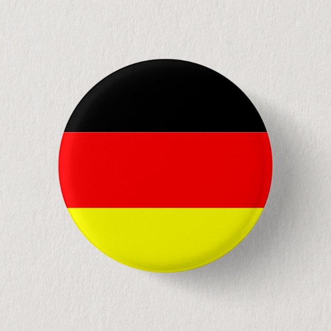 Badge Rond 2,50 Cm pavillon de l'Allemagne (Devant)