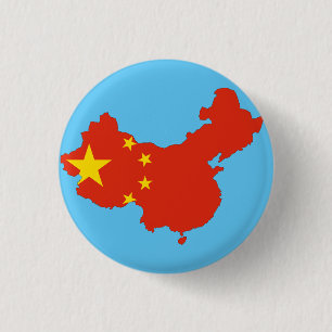 Badge Rond 2,50 Cm Pays chinois