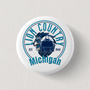 Badge Rond 2,50 Cm Pays des Lions