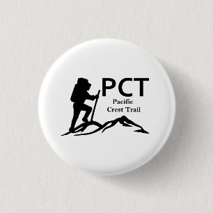 Badge Rond 2,50 Cm PCT - Pacific Crest Trail