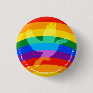 Badge Rond 2,50 Cm Peace-Pride 2025