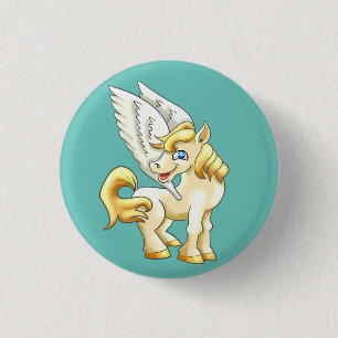 Badge Rond 2,50 Cm Pegasus