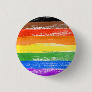 Badge Rond 2,50 Cm Peinture de fierté LGBTQIA+