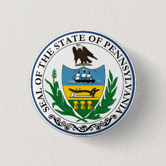 Badge Rond 2,50 Cm Pennsylvanie