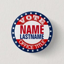 Badge Rond 2,50 Cm Personnalisation du Modèle de campagne