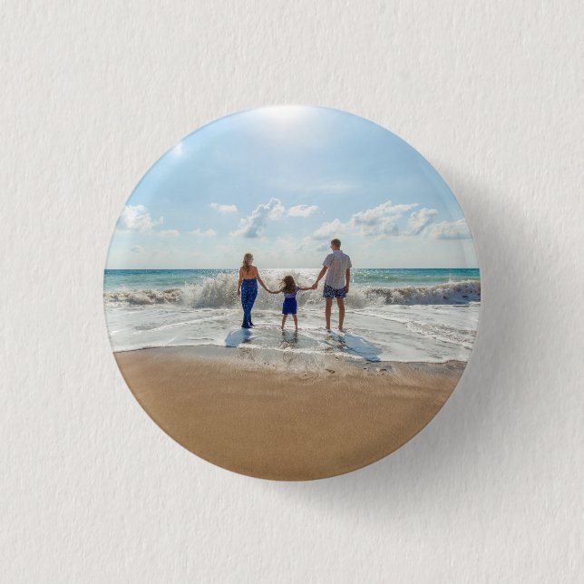 Badge Rond 2,50 Cm Personnalisé à double face (Devant)