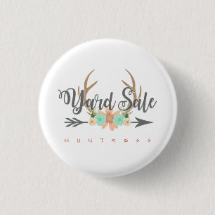 Badge Rond 2,50 Cm Personnaliser ce bouton Vente de jardin BOHO