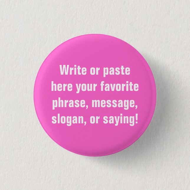 Badge Rond 2,50 Cm Petit bouton (1 pouce de ¼) (Devant)