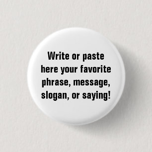 Badge Rond 2,50 Cm Petit bouton (1 pouce de ¼)