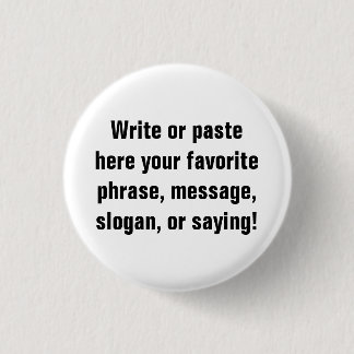 Badge Rond 2,50 Cm Petit bouton (1 pouce de ¼)