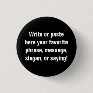 Badge Rond 2,50 Cm Petit bouton (1 pouce de ¼)